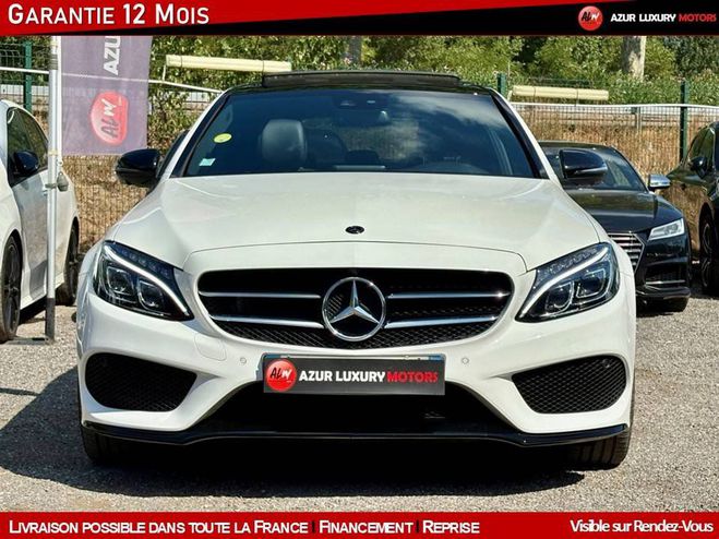 Mercedes Classe C IV 220 D SPORTLINE 9G-TRONIC BLANC de 2017