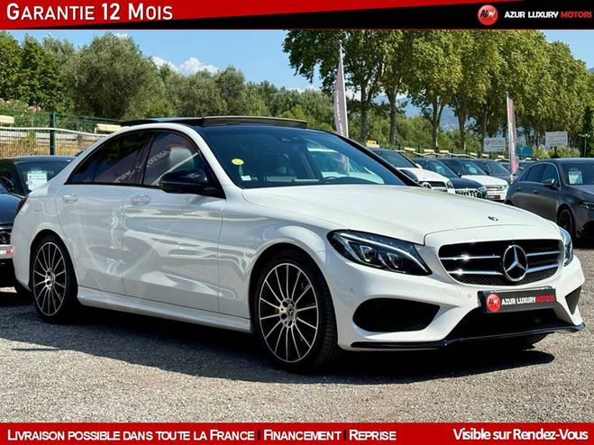 Mercedes Classe C IV 220 D SPORTLINE 9G-TRONIC BLANC de 2017