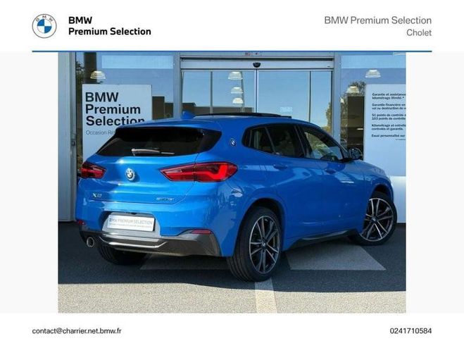 BMW X2 sDrive18iA 140ch M Sport DKG7 Euro6d-T 1 Misano Blau de 2019