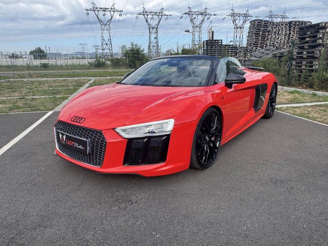 Audi R8 II 5.2 V10 FSI 540ch quattro S tronic 7 ROUGE de 2016