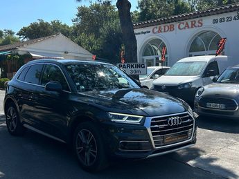  Voir détails -Audi Q5 2.0 TDI 190 S tronic 7 Quattro Design Lu à Gassin (83)