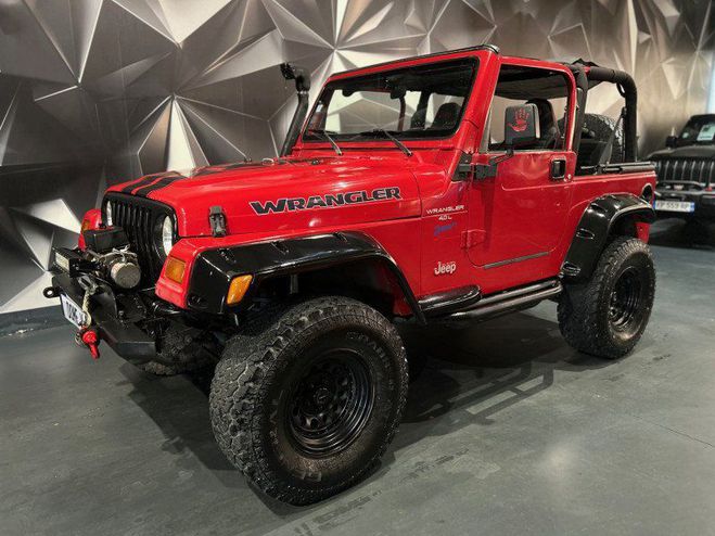 Jeep Wrangler 4.0 SAHARA Rouge de 1996
