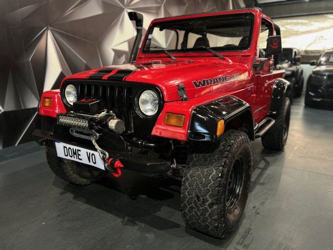 Jeep Wrangler 4.0 SAHARA Rouge de 1996