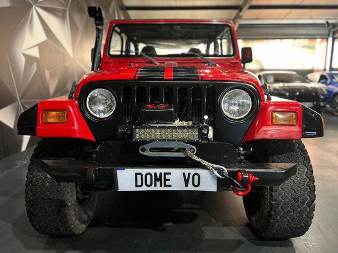 Jeep Wrangler 4.0 SAHARA Rouge de 1996