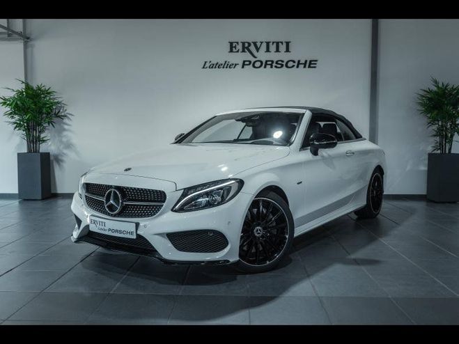 Mercedes Classe C Cabriolet 250 211ch Night Edition 9G-Tro Blanc Polaire de 2018