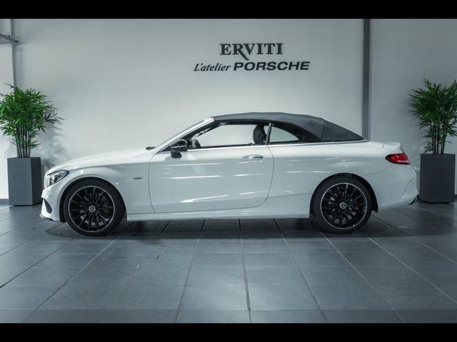 Mercedes Classe C Cabriolet 250 211ch Night Edition 9G-Tro Blanc Polaire de 2018