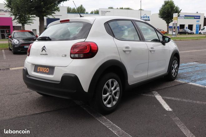 Citroen C3 1.2 80 FEEL BUSINESS CARPLAY Blanc de 2019