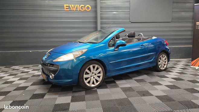 Peugeot 207 CC 1.6 HDI 110 GRIFFE CABRIOLET Bleu de 2008