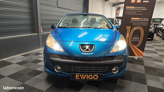 Peugeot 207 CC 1.6 HDI 110 GRIFFE CABRIOLET Bleu de 2008