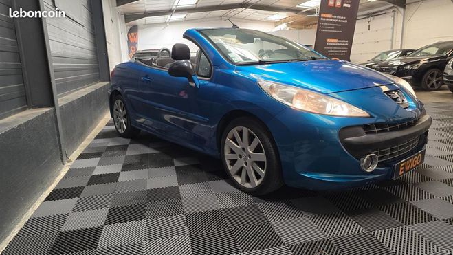 Peugeot 207 CC 1.6 HDI 110 GRIFFE CABRIOLET Bleu de 2008