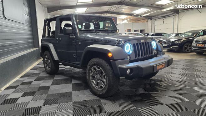 Jeep Wrangler 3.6 PENTASTAR 284 CH RUBICON AWD BVA Gris de 2016