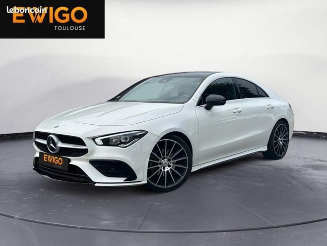 Mercedes Classe CLA Classe COUPE 2.0 200D 150CH AMG LINE 8G- Blanc de 2019