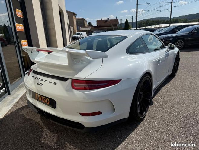 Porsche 911 COUPE 3.8 475CH GT3 BVA PDK PACK CHRONO- Blanc de 2014