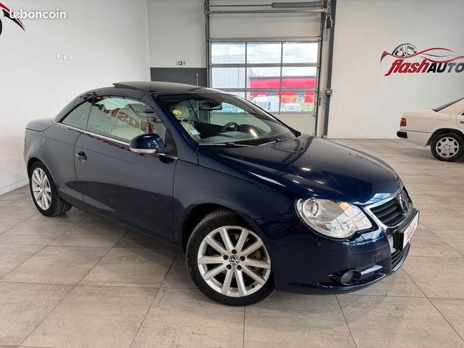 Volkswagen Eos 2.0 TDi DSG6 140cv-BVA-2007 Bleu de 2007