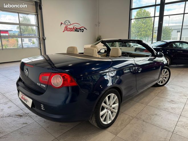 Volkswagen Eos 2.0 TDi DSG6 140cv-BVA-2007 Bleu de 2007
