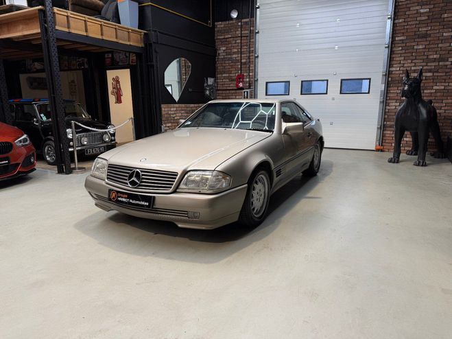 Mercedes Classe SL SERIE ROADSTER R129 500 5.0 i 326 cv Bo Beige de 1990