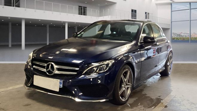 Mercedes Classe C 200 D 2.2 FASCINATION 9G-TRONIC Bleu F de 2017