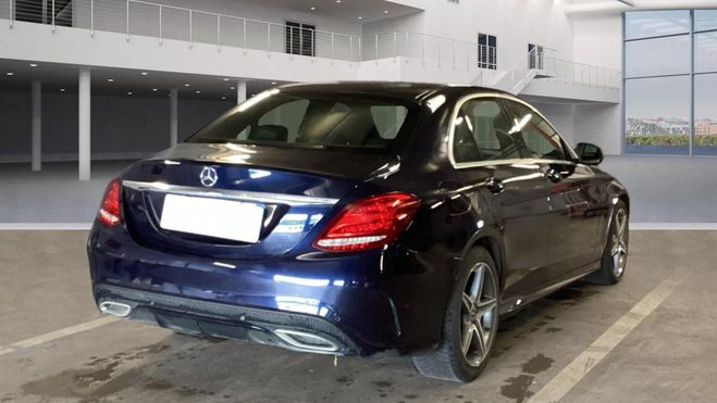 Mercedes Classe C 200 D 2.2 FASCINATION 9G-TRONIC Bleu F de 2017