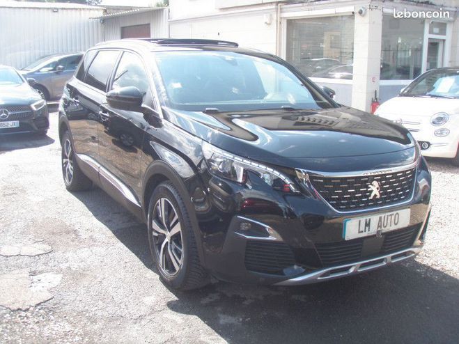 Peugeot 5008 II 1.2 PURETECH 130 S&S GT LINE E6 Noir de 2019