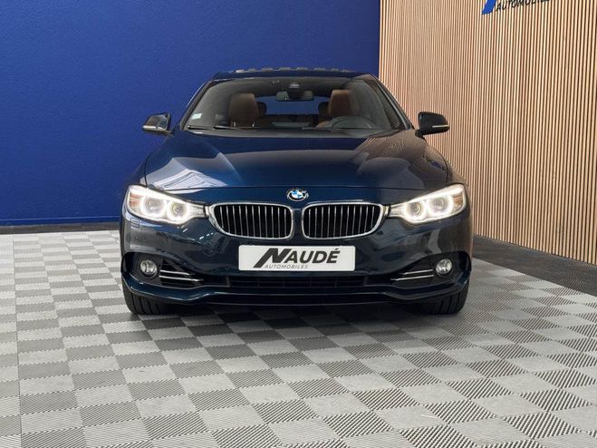 BMW Serie 4 435d 313 ch BVA xDrive LUXURY BLEU de 2015