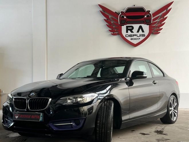 BMW Serie 2 220i 184CH SPORT LINE Noir Mtallis de 2014