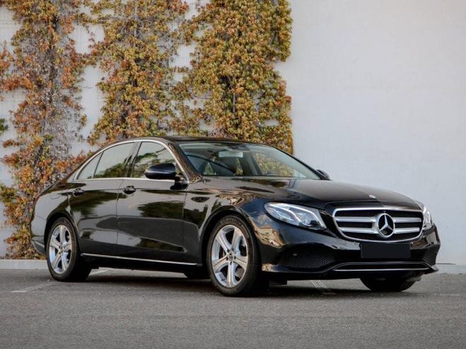 Mercedes Classe E 220 d 194ch Executive 9G-Tronic Noir Obsidienne de 2018