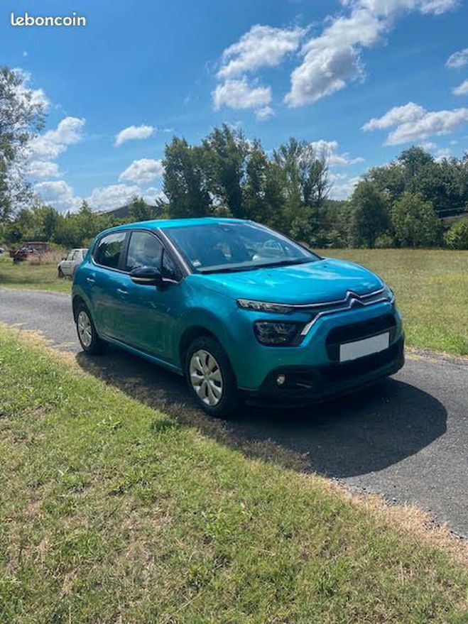Citroen C3 v4 bhdi 100 bvm6 feel business Bleu de 2021