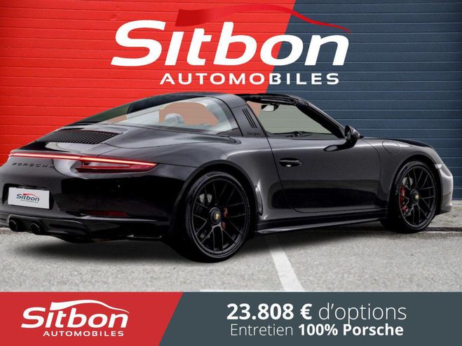 Porsche 911 991 Phase 2 Targa 4 GTS 3.0 450 PDK + 23 Noir de 2018