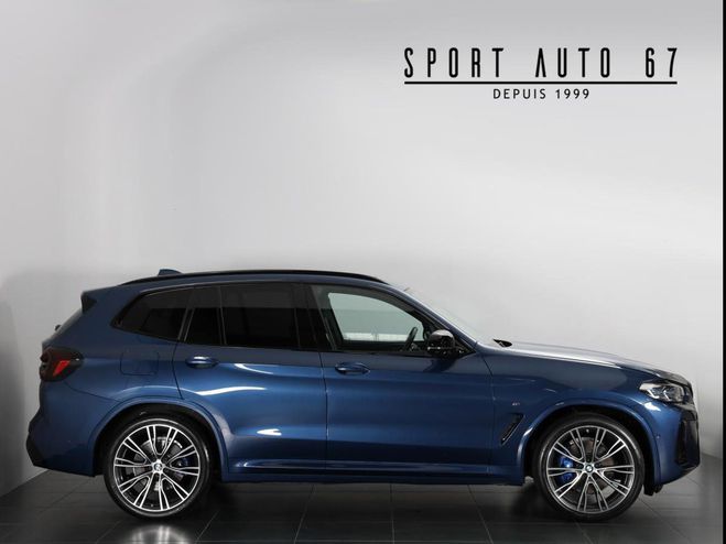 BMW X3 M 40 D 6 cylindres 3.0 L BI TURBO Phytonic Blau de 2022