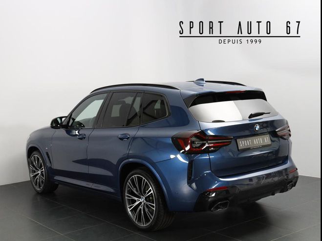 BMW X3 M 40 D 6 cylindres 3.0 L BI TURBO Phytonic Blau de 2022