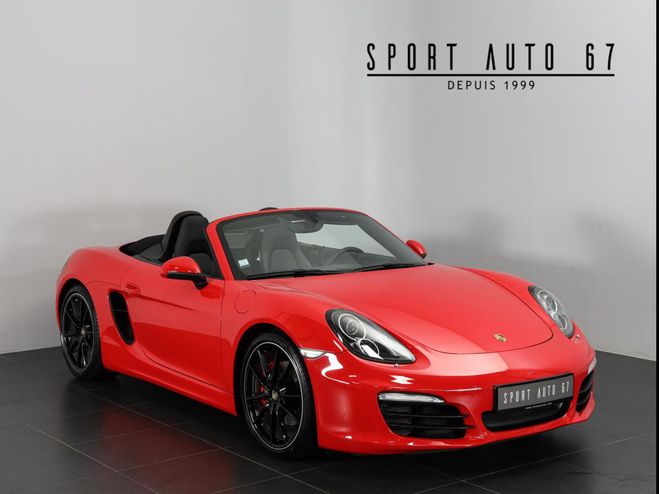 Porsche Boxster S Flat 6 3.4L Rouge Indien de 2013