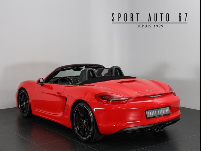 Porsche Boxster S Flat 6 3.4L Rouge Indien de 2013