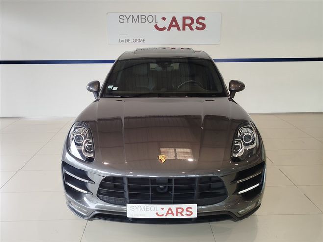 Porsche Macan PDK TURBO 3.6 V6 400 CH Gris Fonc, Mtallis de 2015