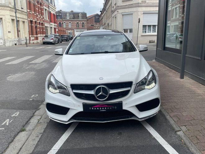 Mercedes Classe E COUPE 350 BlueTEC Sportline A / TOIT OUV Blanc de 2015