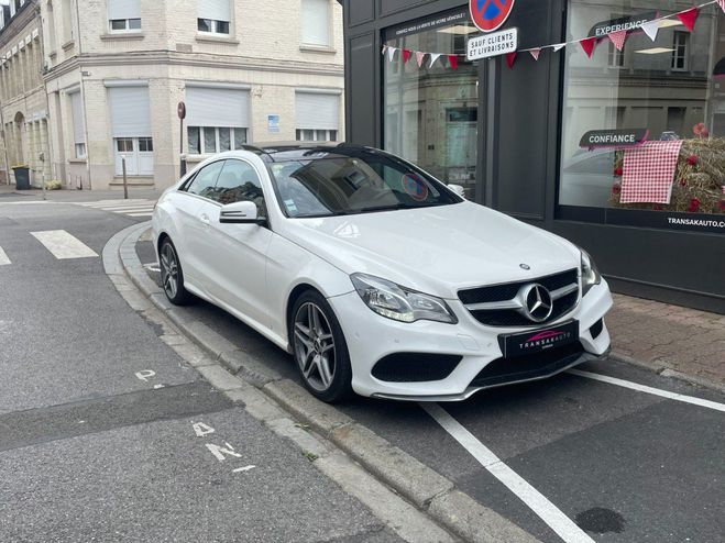 Mercedes Classe E COUPE 350 BlueTEC Sportline A / TOIT OUV Blanc de 2015