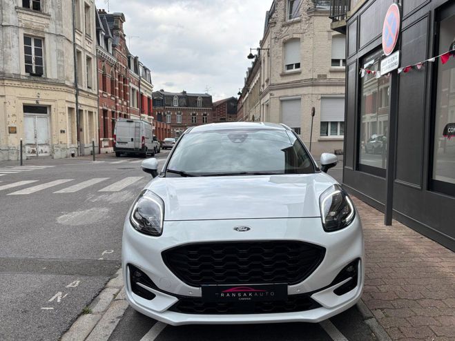 Ford Puma 1.0 Flexifuel 125 ch mHEV SS BVM6 ST-Lin Blanc de 2023