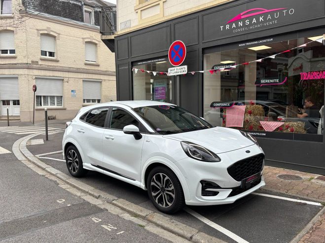 Ford Puma 1.0 Flexifuel 125 ch mHEV SS BVM6 ST-Lin Blanc de 2023