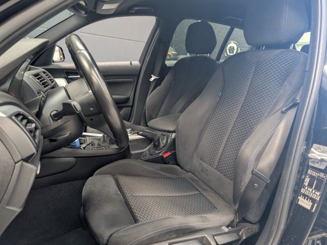 BMW Serie 1 F20 LCI2 114d 95 ch M Sport / SUIVI ENTR Noir de 2017