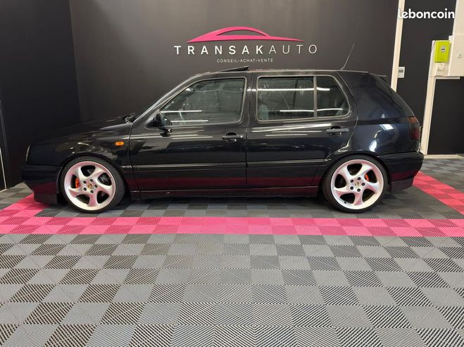Volkswagen Golf VR6 Synchro 2.9L CARAT + ENTRETIEN  JOU Noir de 1996