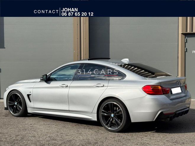 BMW Serie 4 Gran Coupe 418d M Sport - BVA GRIS CLAIR de 2014