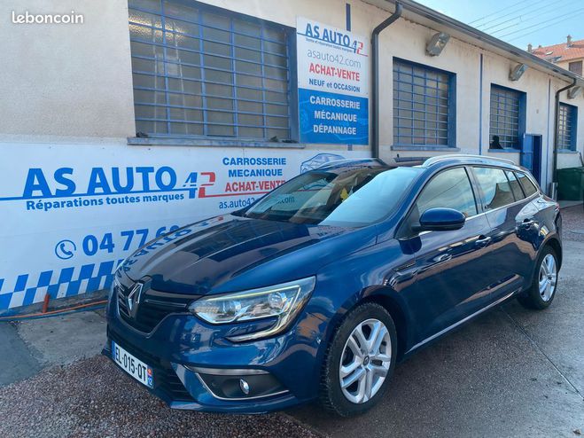 Renault Megane iv estate 1.5 dci 110ch edc energy busin Bleu de 2017