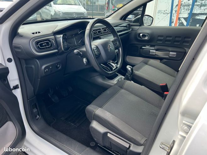 Citroen C3 4950 ht socit 2 places 100 cv FEEL NAV Blanc de 2018