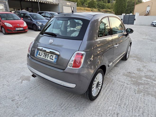 Fiat 500 Lounge 1.2 69 ch Gris de 2009