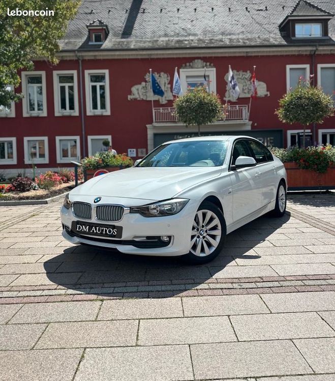 BMW Serie 3 f30 318d boite automatique Blanc de 2012