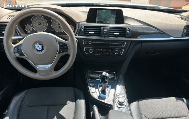 BMW Serie 3 f30 318d boite automatique Blanc de 2012