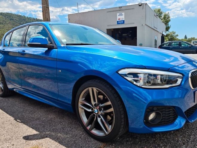 BMW Serie 1 118d 2.0 pack m Bleu de 2016