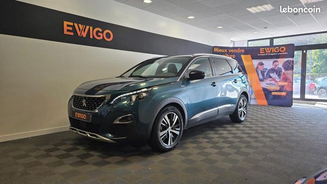 Peugeot 5008 GENERATION-II 1.6 THP 165 GT-LINE EAT BV Bleu de 2017