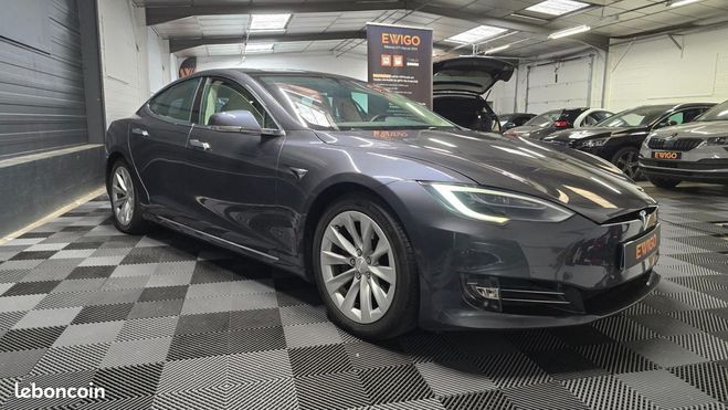 Tesla Model S 75D 75KWH 4WD DUAL-MOTOR BVA TVA RECUPER Gris de 2018