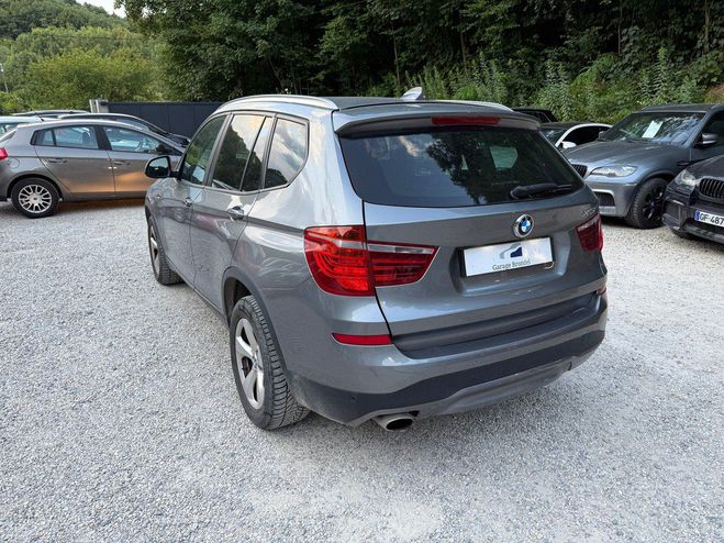 BMW X3 20d xDrive 2.0d 190cv BVA8 2e main Gris de 2016