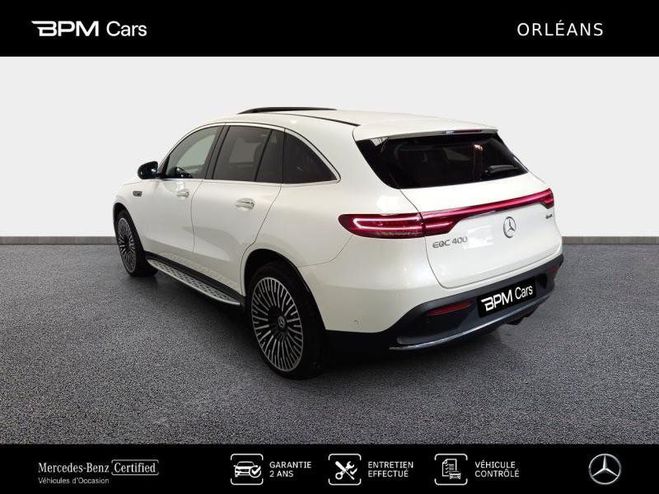 Mercedes EQC 400 408ch AMG Line 4Matic Blanc Diamant Brillant Designo de 2020